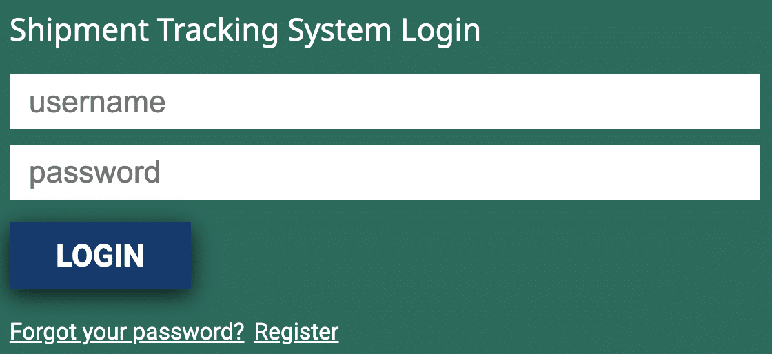 Landtran Shipment Tracking Form